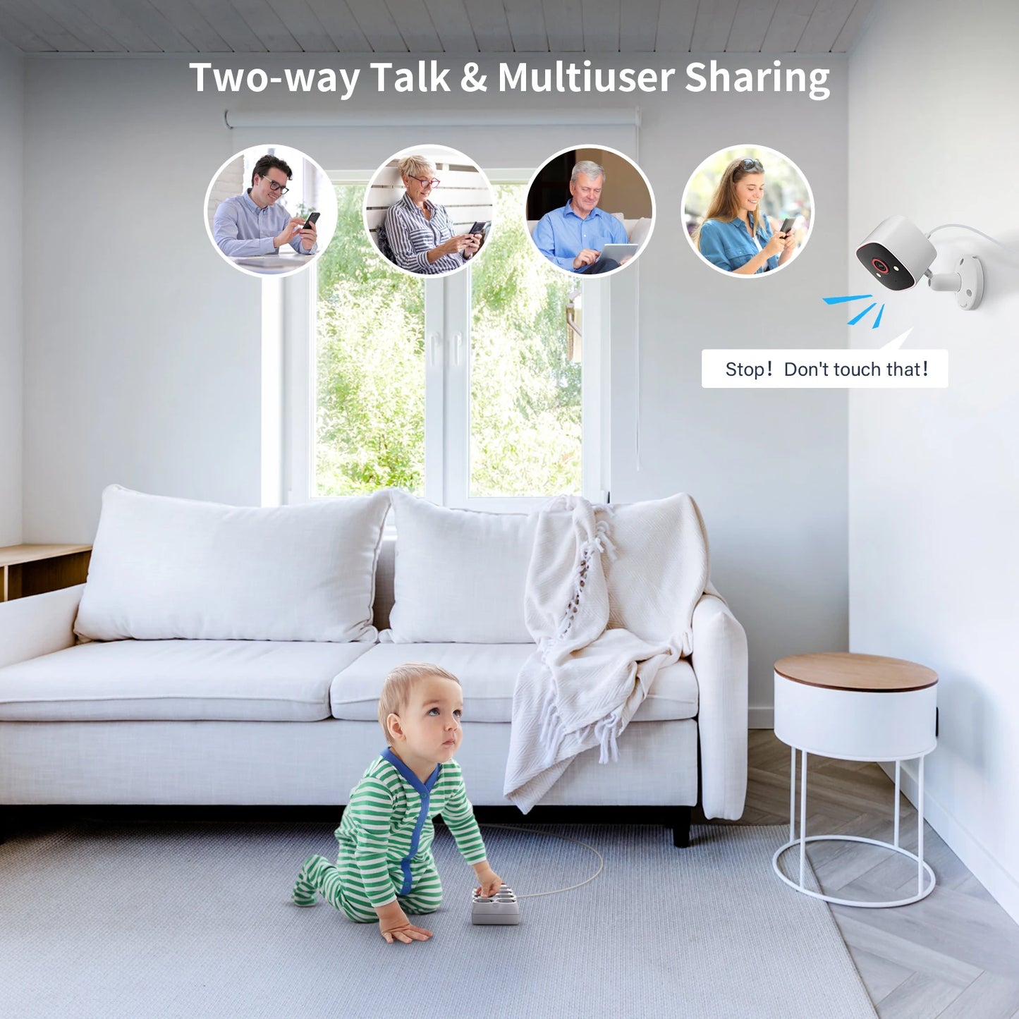 Indoor Camera for Pet Monitoring