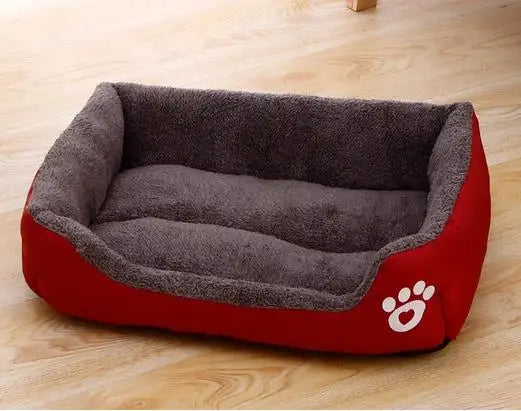 Pet Cushion Plush Kennel Bed